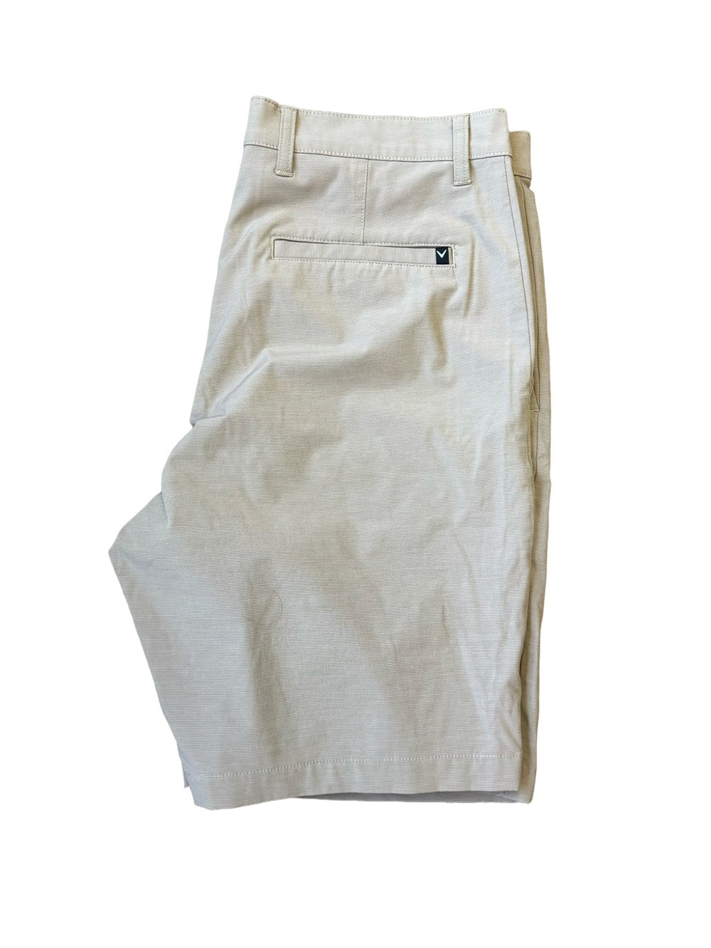 Callaway Men’s Golf Shorts Size 34 Khaki Beige Stretch Performance